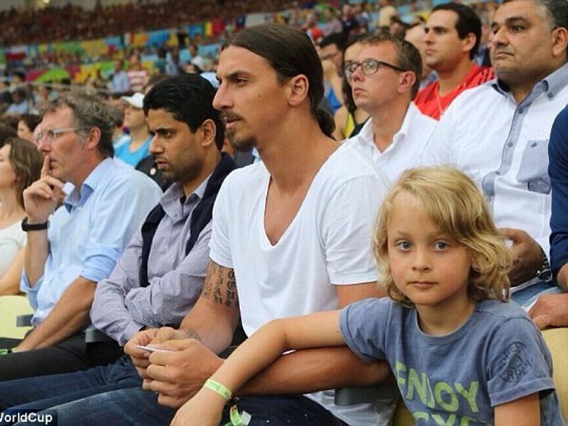Zlatan Ibrahimovič v Brazílii