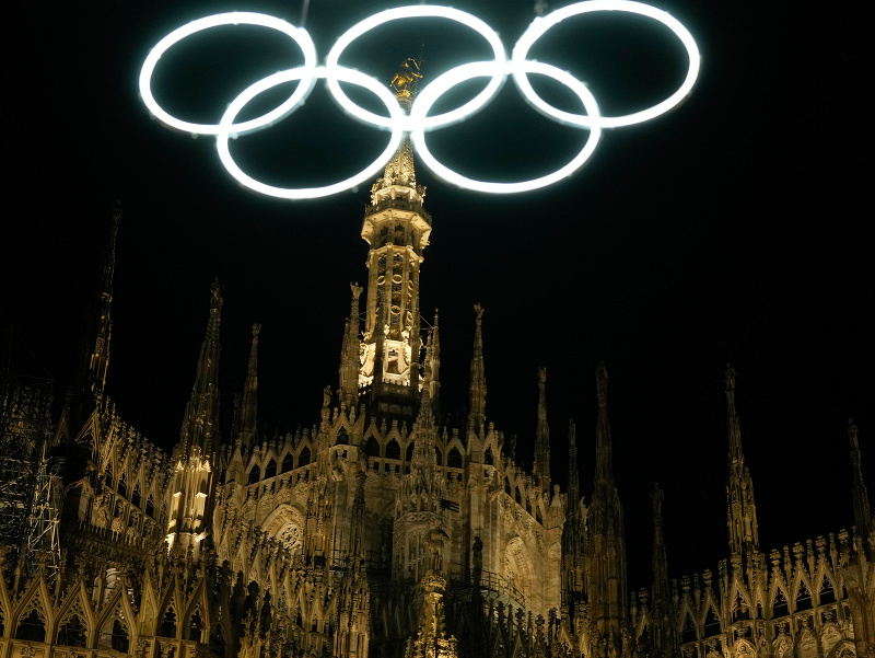 Milánsky dom a logo ZOH 2026