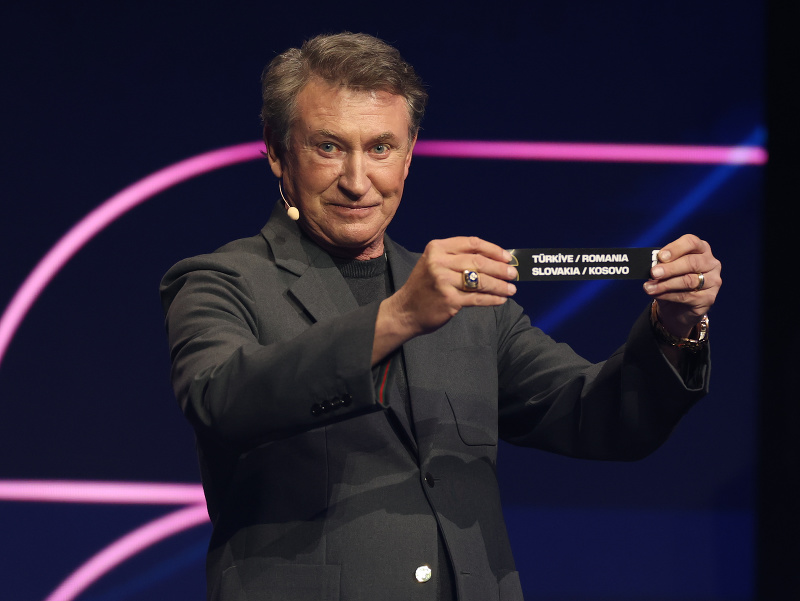 Wayne Gretzky vyžreboval Slovensko