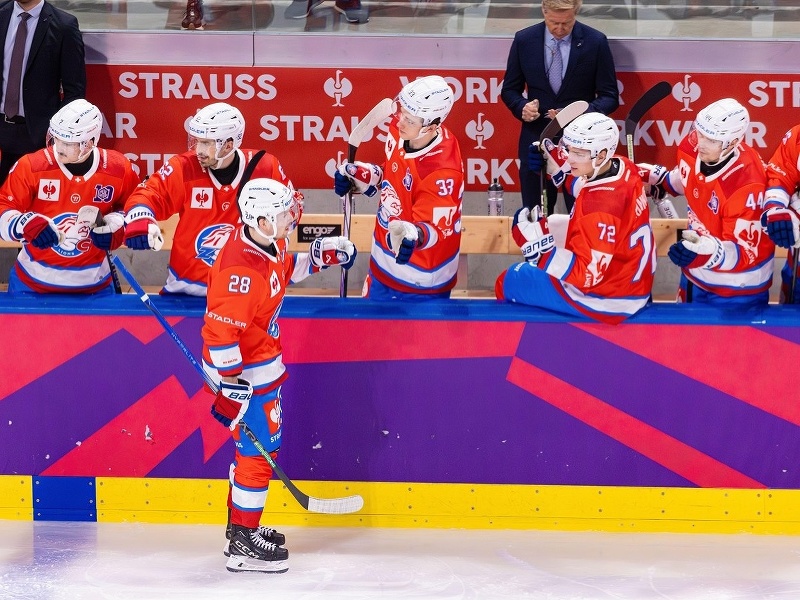 Jesper Frden a gólové oslavy hokejistov ZSC Lions Zürich