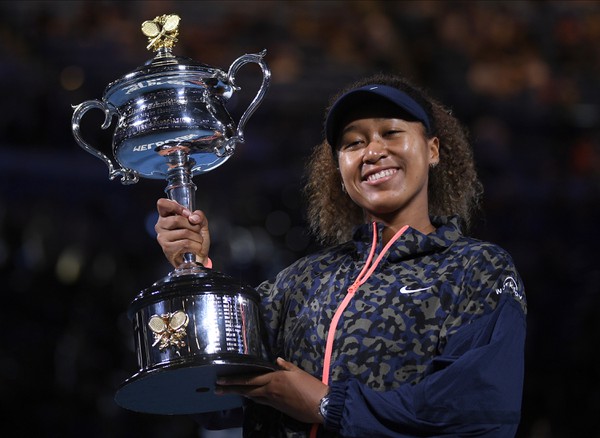 Víťazka Australian Open Naomi