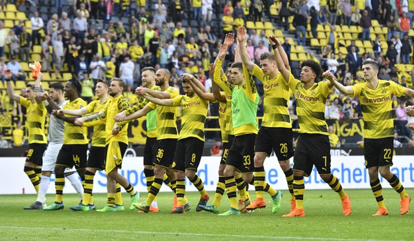 Radujúci sa Dortmund