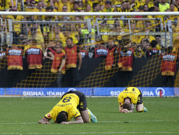 Sklamaní hráči Borussie Dortmundu