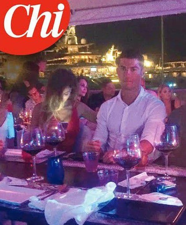 Cristiano Ronaldo a Cristina