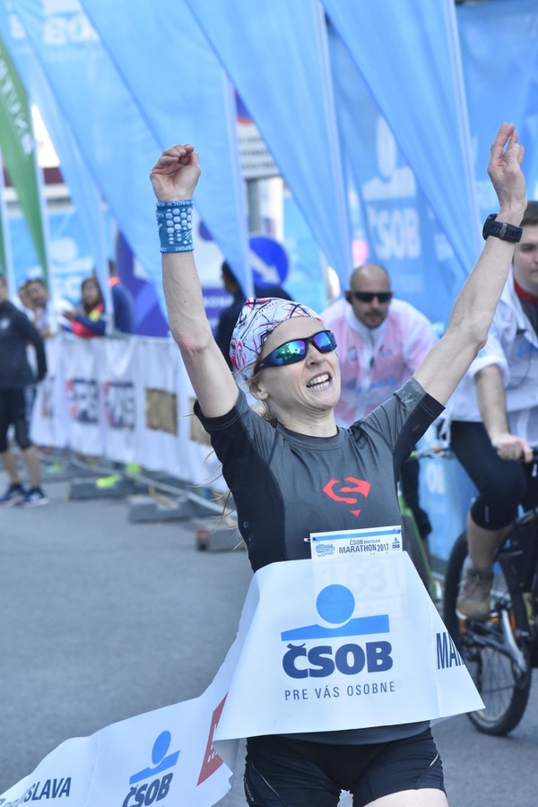 Víťazka maratónu žien Češka