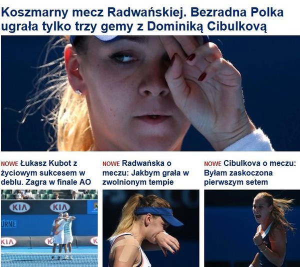 Dominika Cibulková na titulných