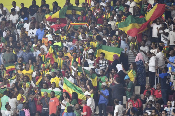 Etiópski fanúšikovia sú svetlou