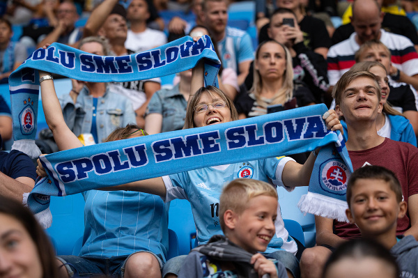 Fanúšikovia ŠK Slovan Bratislava