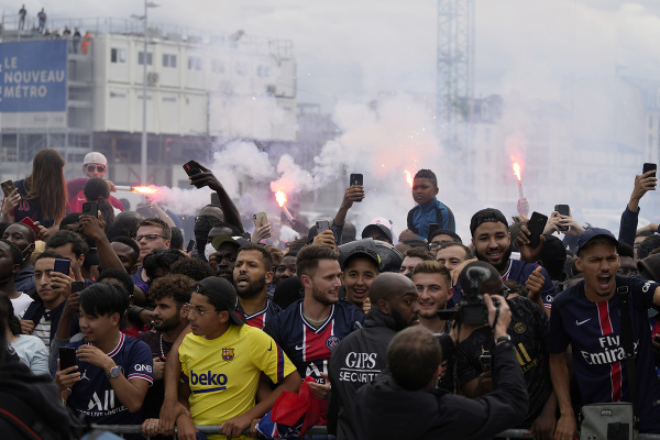 Fanúšikovia PSG vítajú Lionela