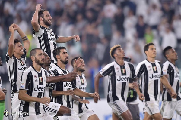Oslavy hráčov Juventusu