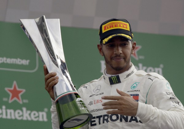 Lewis Hamilton po talianskom