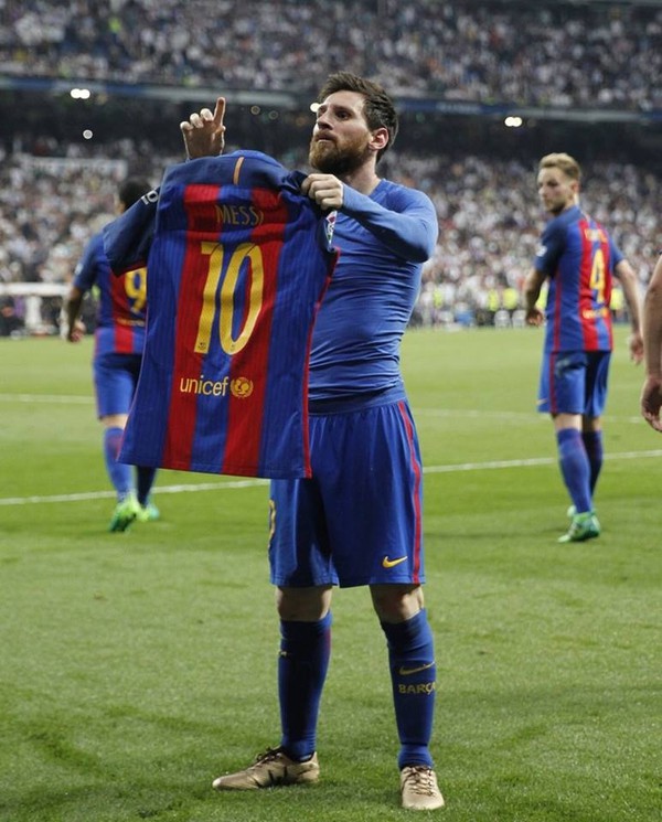 Lionel Messi sa raduje