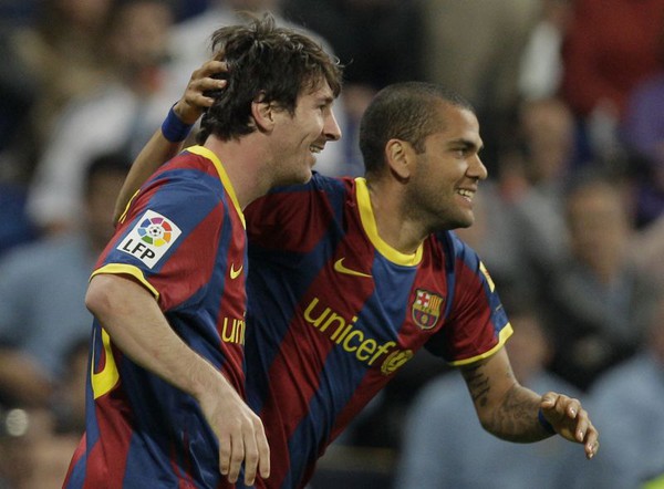 Lionel Messi a Dani