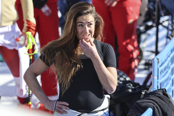 Talianska lyžiarka Sofia Goggiová,