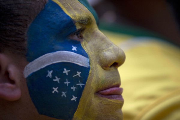 Smútok brazílskych fanúšikov po