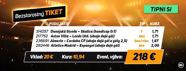 Každý víkend vám v