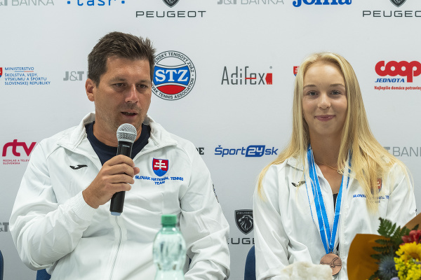 Slovenská tenistka Nina Vargová