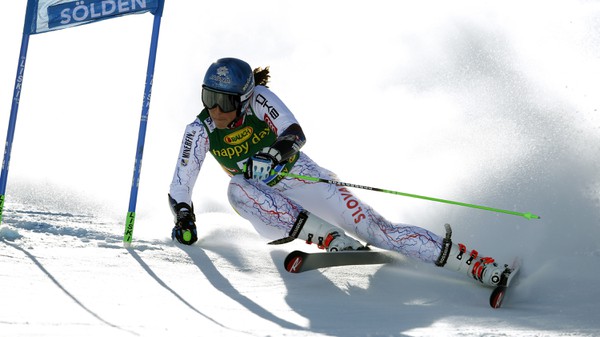 Slovenská alpská lyžiarka Petra