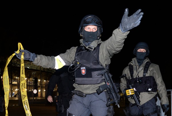 Nemecká polícia pre hrozbu