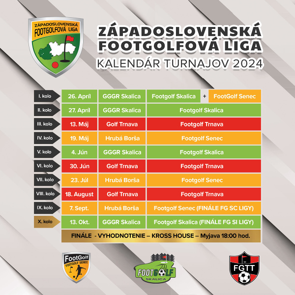 Západoslovenská footgolfová liga sa