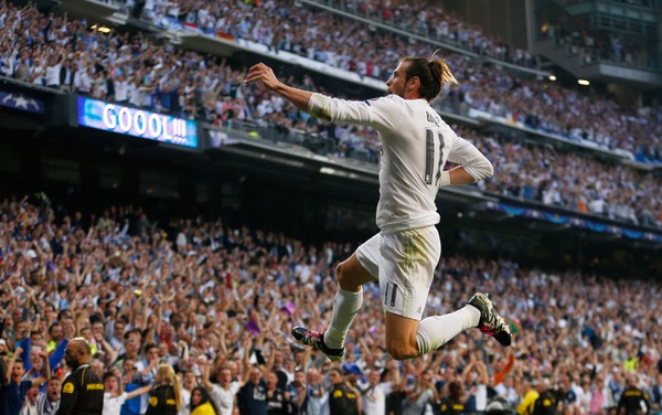 Gólová radosť Garetha Bale