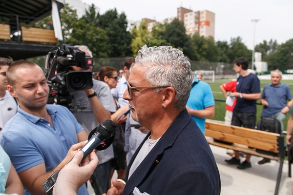 Roberto Baggio navštívil Slovensko