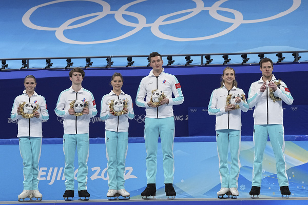  Krasokorčuliari Ruského olympijského
