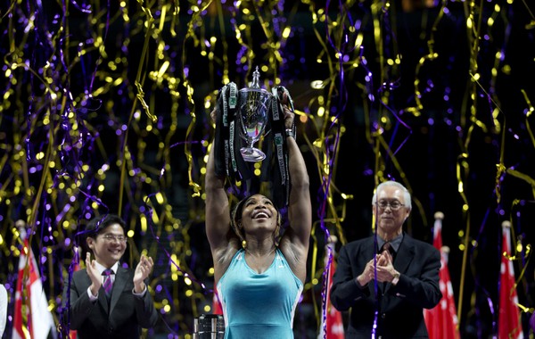 Serena Williamsová s víťaznou
