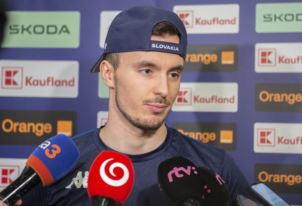 Slovenský hokejový reprezentant Matej