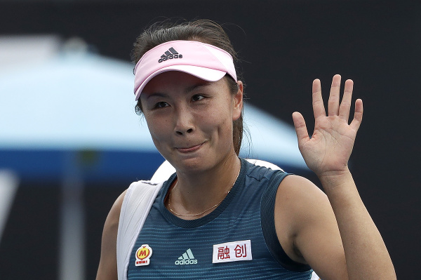 Čínska tenistka Šuaj Pcheng