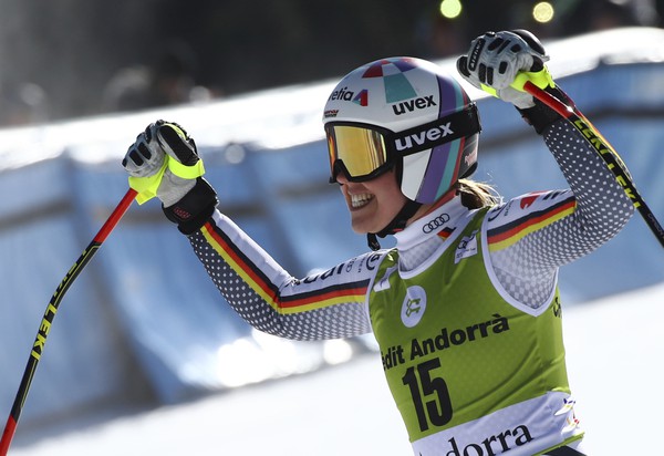 Nemecká lyžiarka Viktoria Rebensburgová