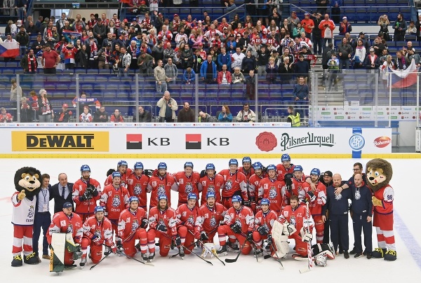 Českí hokejisti triumfovali na