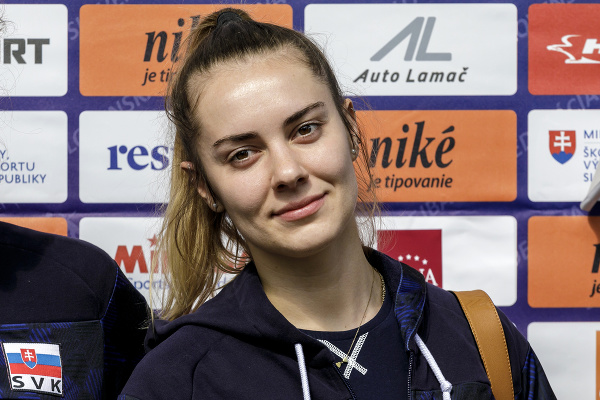 Slovenská volejbalová reprezentantka Barbora