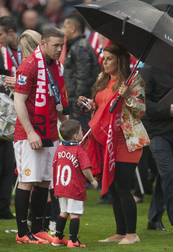Wayne Rooney s manželkou