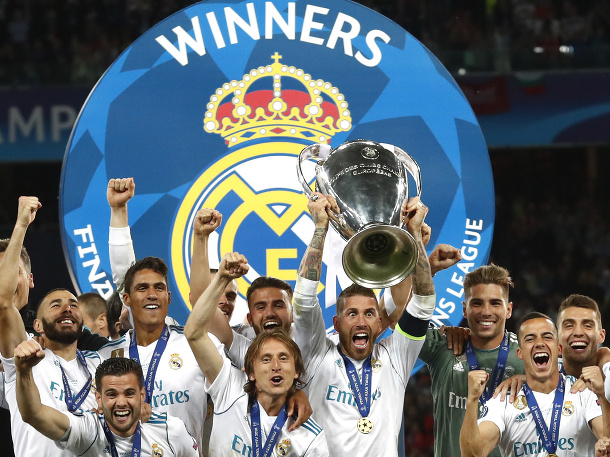 Futbalisti Realu Madrid skompletizovali zlatý hetrik v Lige majstrov