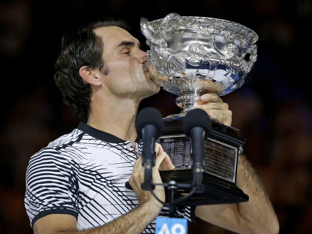 Roger Federer - víťaz Australian Open 2017