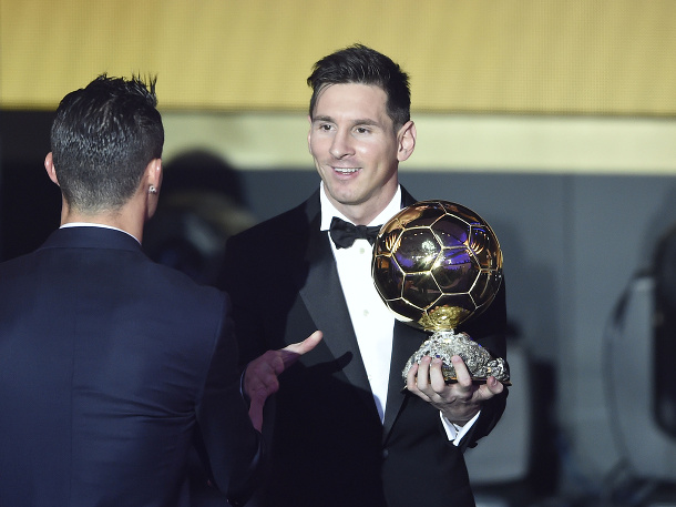 Držiteľom Zlatej lopty piatykrát Messi