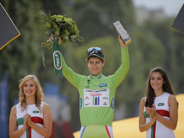 Peter Sagan už po tretíkrát Tour ukončil v zelenom tričku